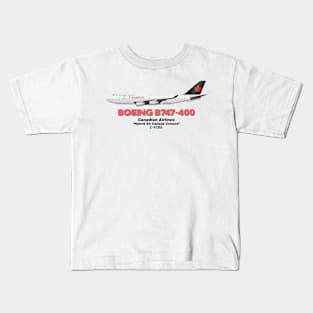 Boeing B747-400 - Canadian Airlines "Hybrid Air Canada Colours" Kids T-Shirt